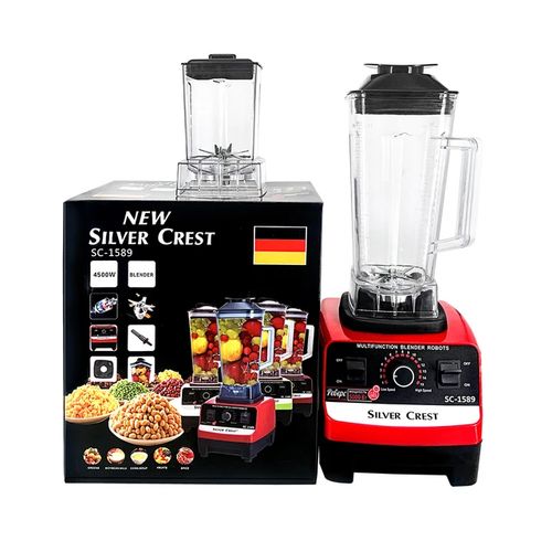 Silver Crest Original German 2-in-1 Blender & Grinder with Powerful Motor