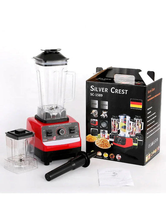 Silver Crest Original German 2-in-1 Blender & Grinder with Powerful Motor