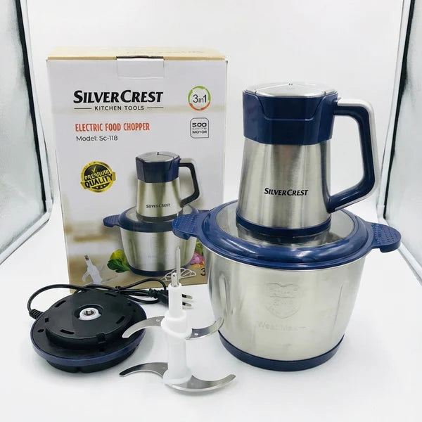 Silver Crest HomeFast Meat Grinders Electric Food Processor