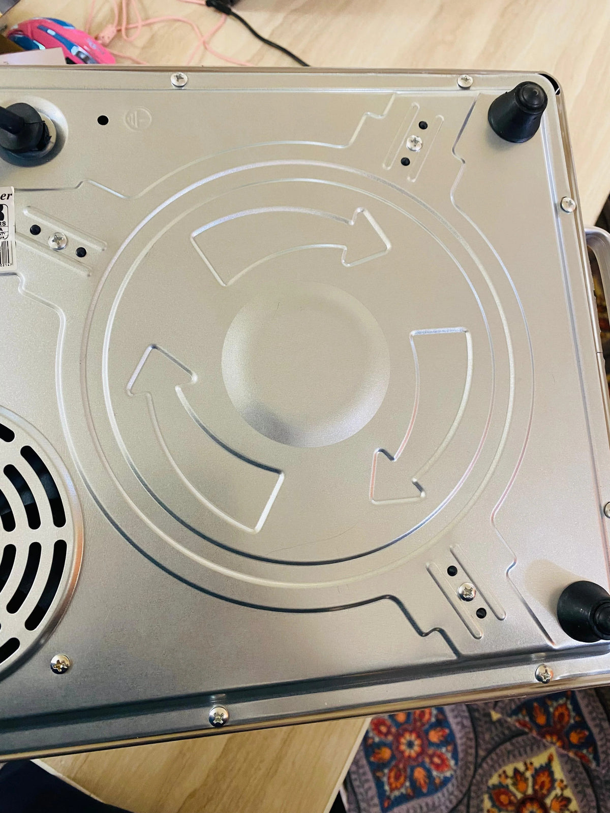 RAF Infrared Cooker - 3500 Watts - 3 plus switch - integrated Fuse - Energy Efficient Stove for Pakistani Kitchens